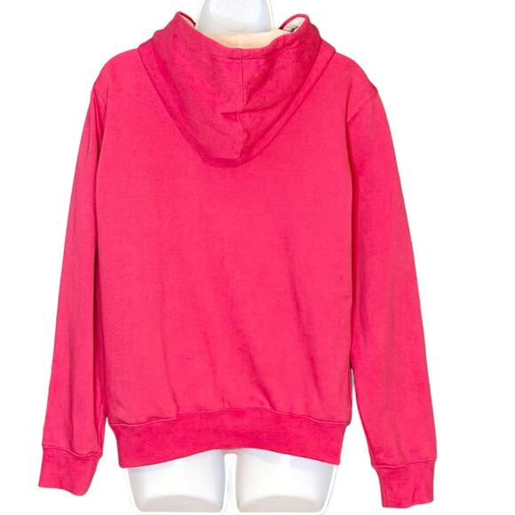 ECU Pirates Hot Pink Hoodie Sweatshirt Stadium Athletics Women’s L Fleece Lined - Picture 6 of 6